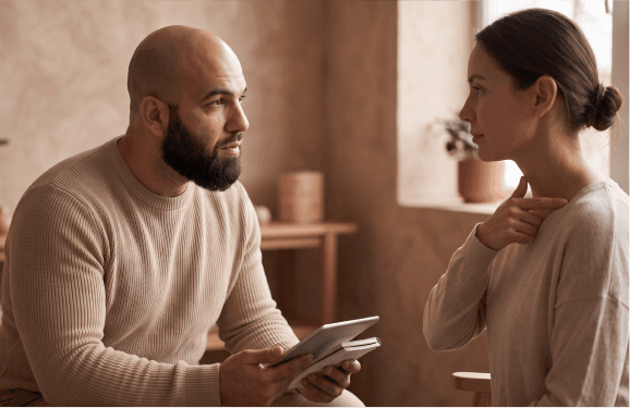 Car accident consultation with Dr. Abe